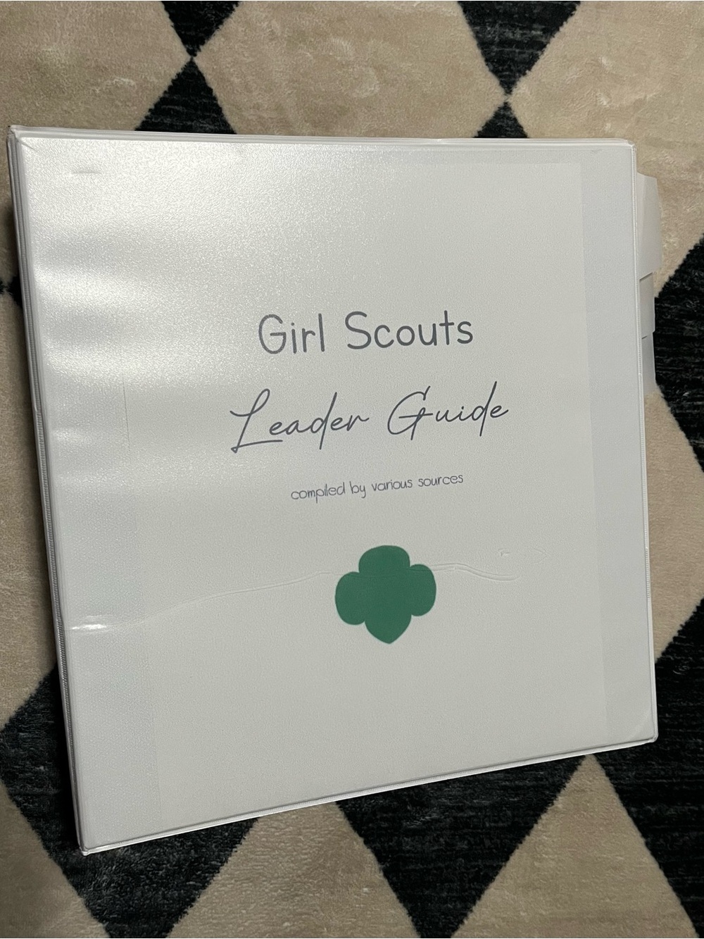Girl Scouts Leader Guide Binder